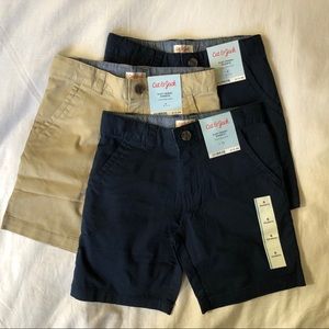Boys Cat & Jack shorts -Size 6 - bundle of 3